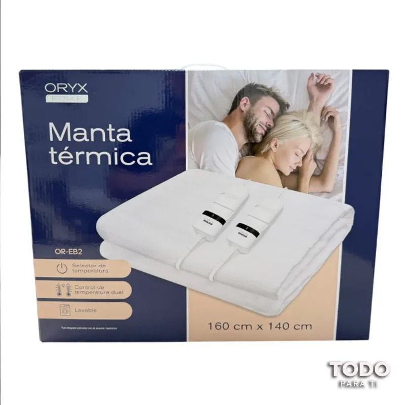 Manta TéRmica EléCtrica Doble Oryx 160x140cm - 5