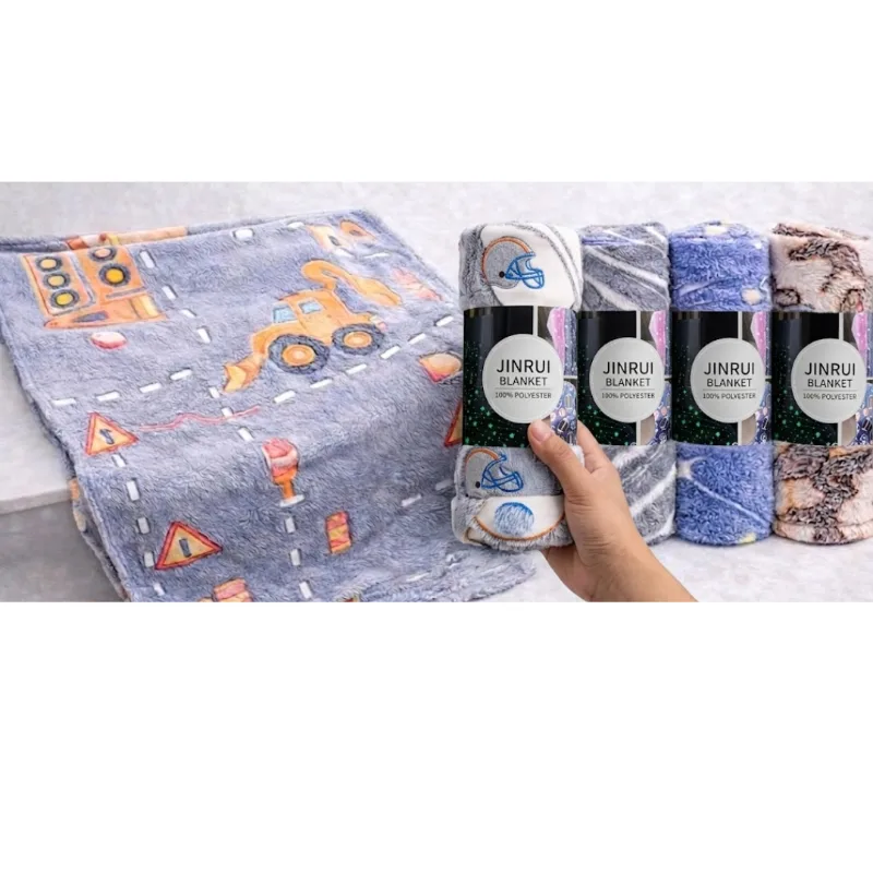 Manta Estampada Luminiscente 100 X 150