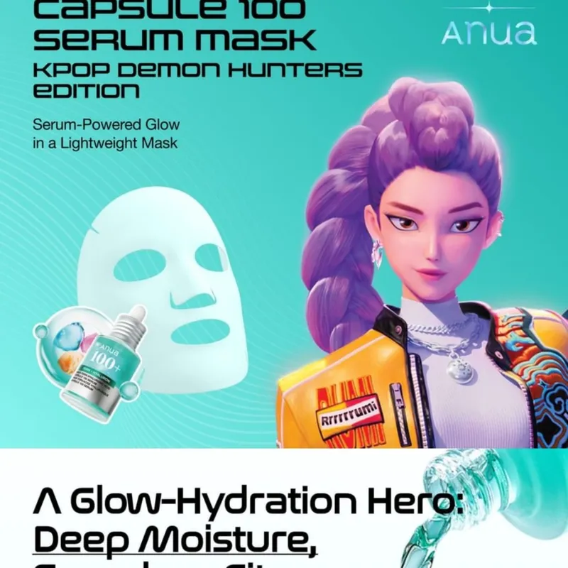 Anua Mascarilla Kpop Demon Hunters