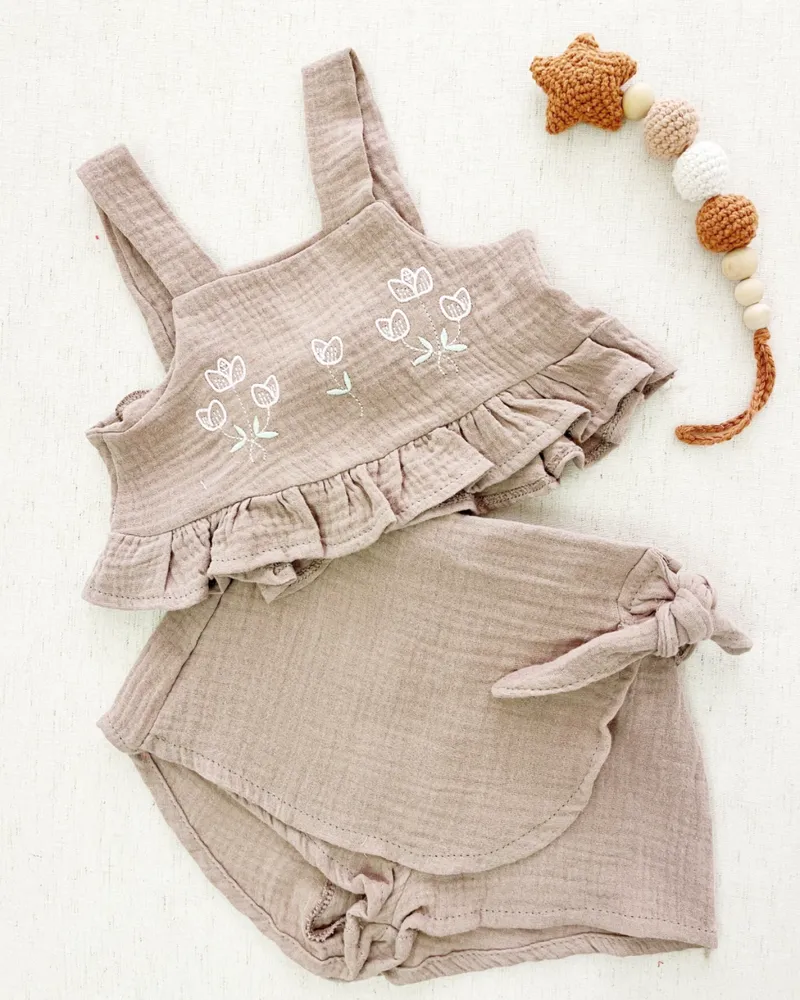Conjunto Blusa Y Short