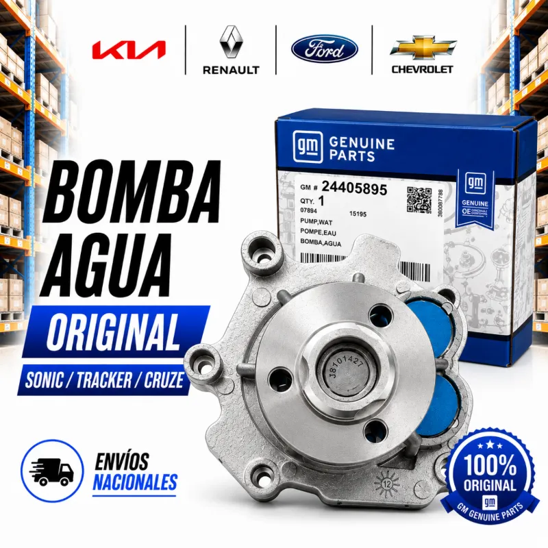 Bomba Agua Sonic Tracker Cruze Original - 1