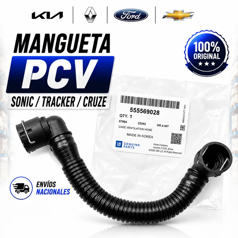 Manguera Pcv Sonic/Tracker/Cruze