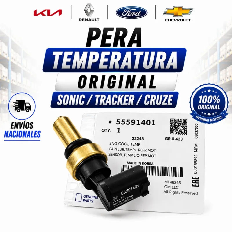 Pera Temperatura Sonic/Tracker/Cruze