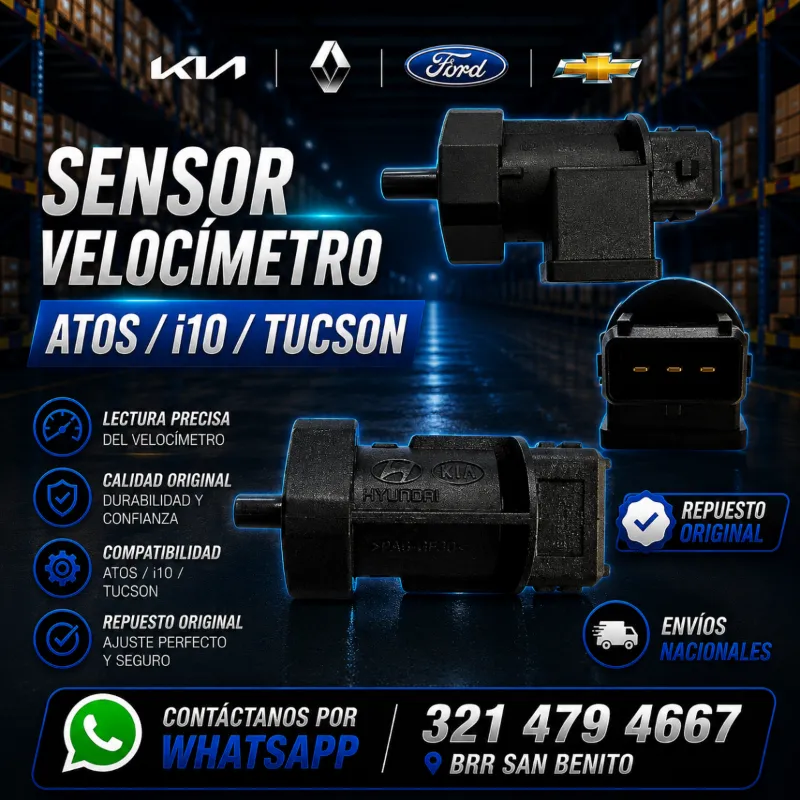 Sensor Velocimetro Atos/I10/Tucson