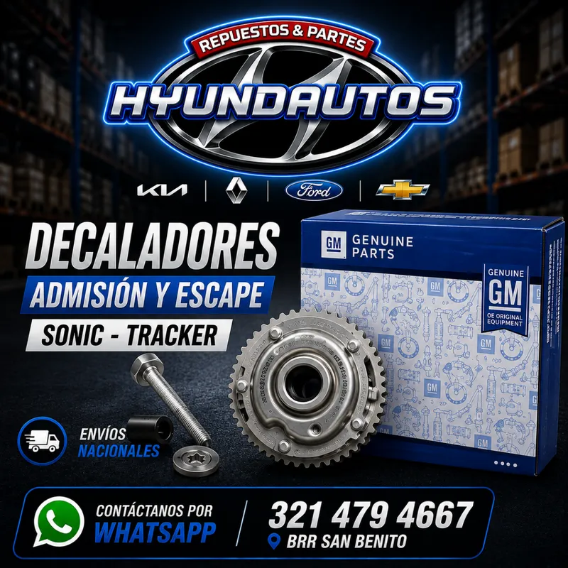 Decalador Admision Y Escape Sonic / Tracker