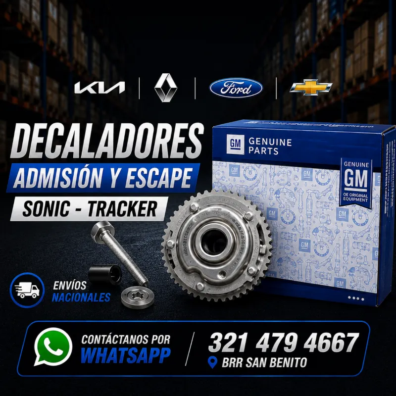 Decalador Admision Y Escape Sonic / Tracker - 1