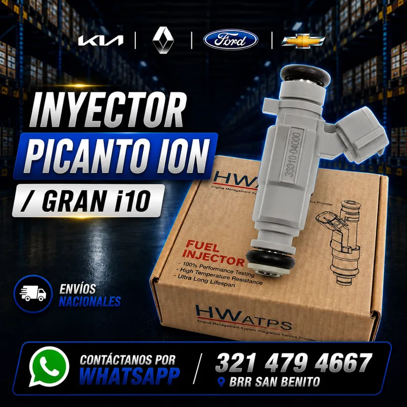 Inyector Picanto Ion / Gran I10