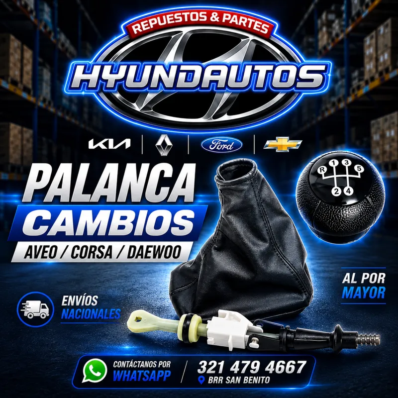 Palanca Cambios Aveo/ Corsa