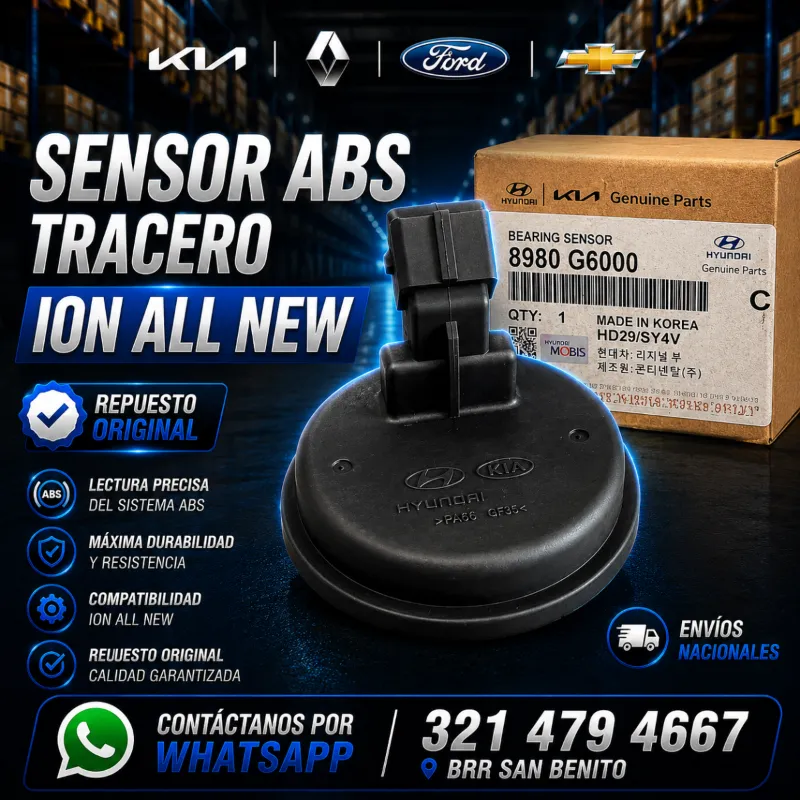 Sensor Abs Tracero Ion All New
