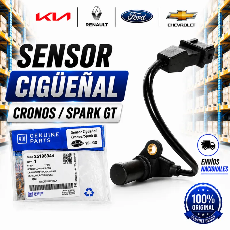 Sensor Cigueñal Cronos/Spark Gt - 1