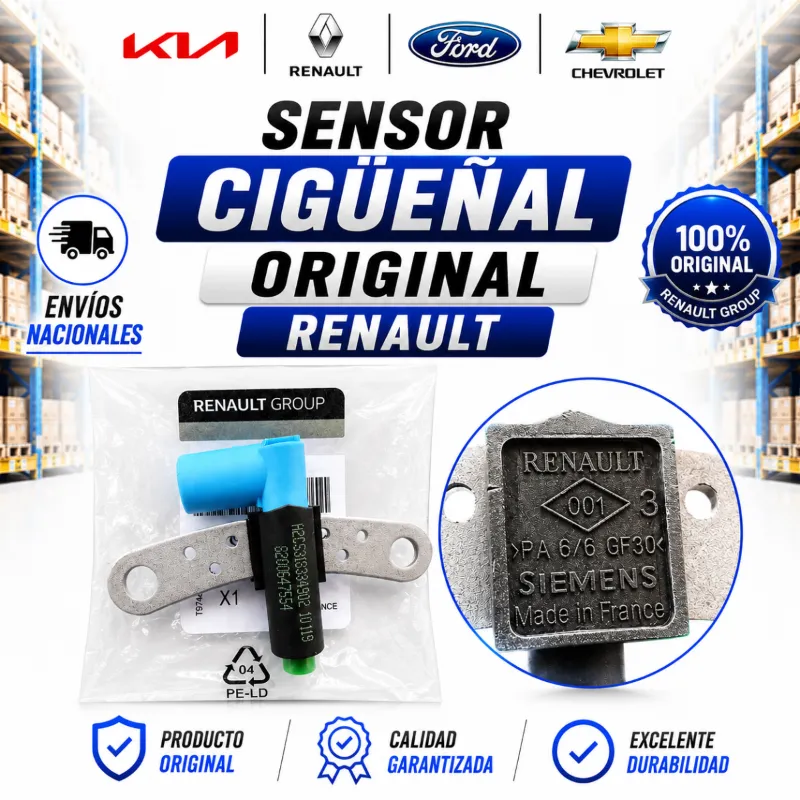 Sensor Cigueñal Renault