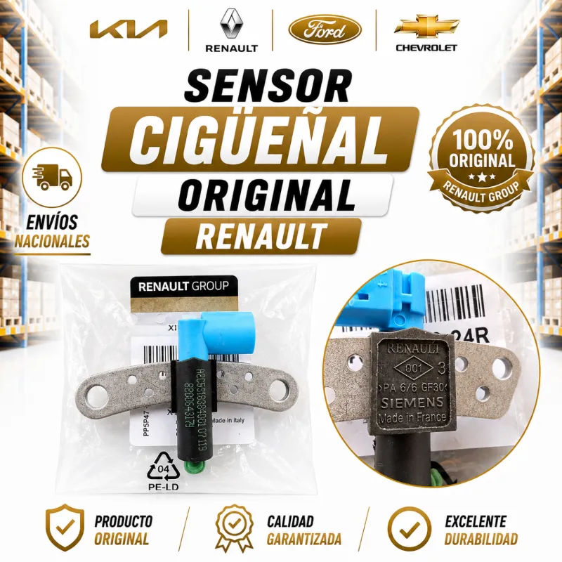 Sensor Cigueñal Renault