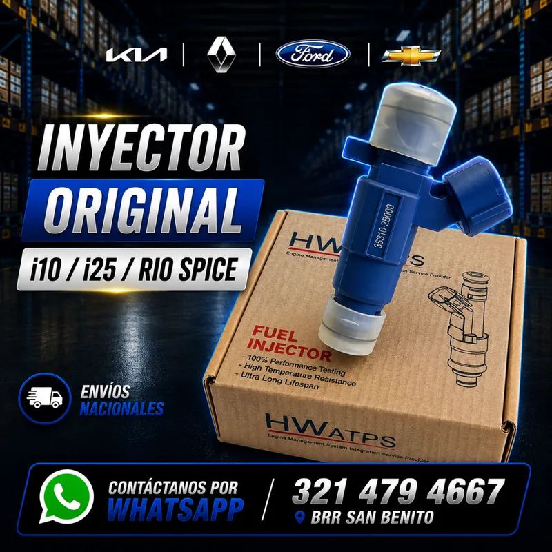 Inyector Hyundai I10/I25/ I25/ Rio Speice