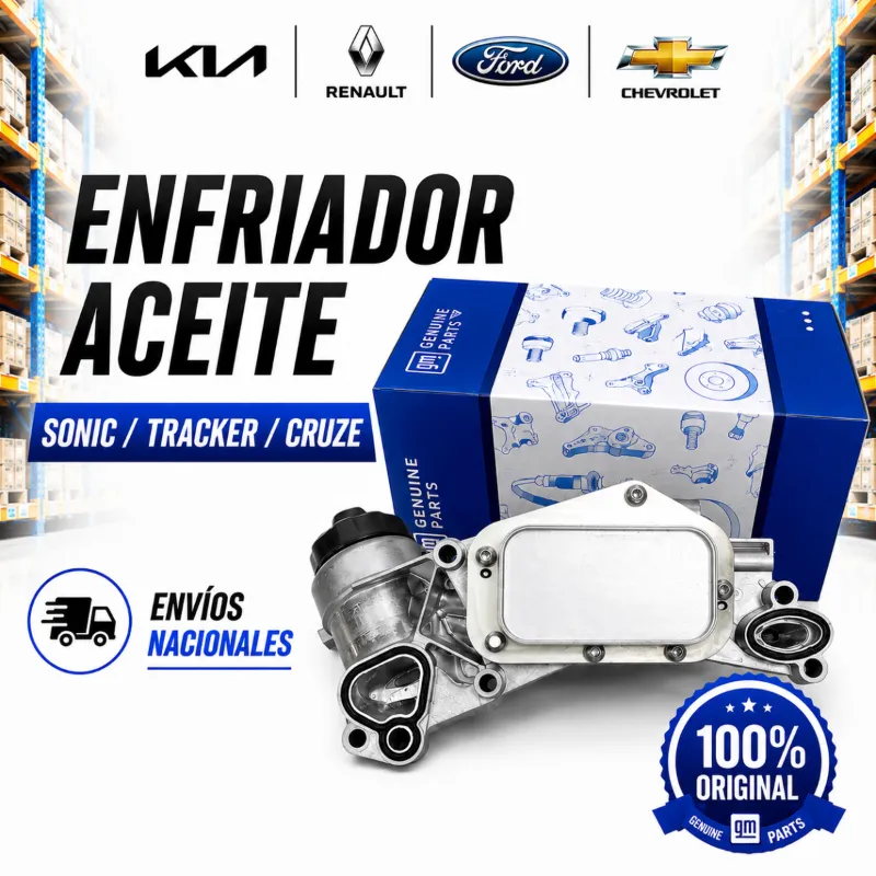 Enfriador Aceite Sonic Tracker Cruze - 1