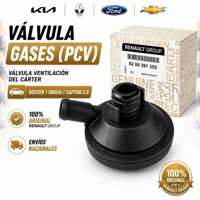 Válvula Pcv Duster/Captur/Oroch 2.0