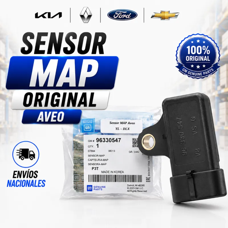 Sensor Map Aveo