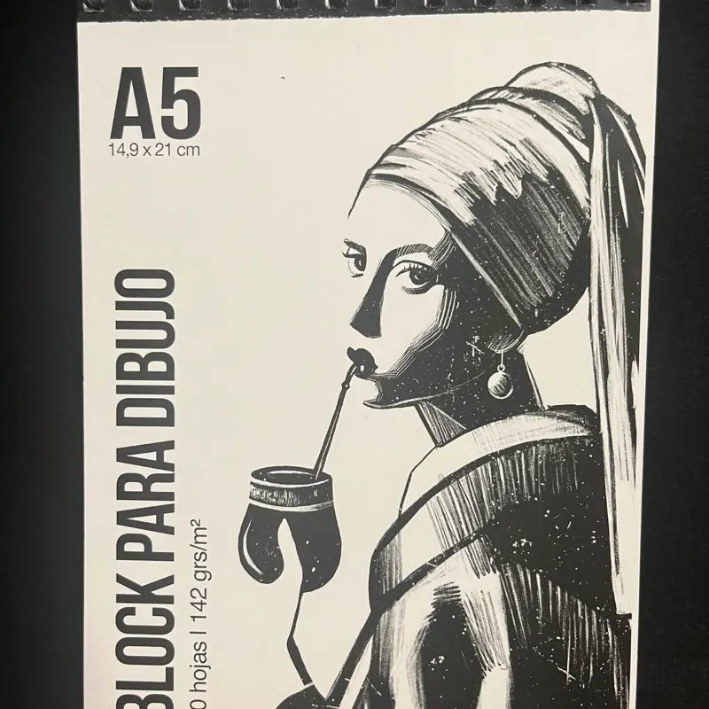 Bloc Club Figurativo A5 Liso De 142 Gr X 30 Hojas