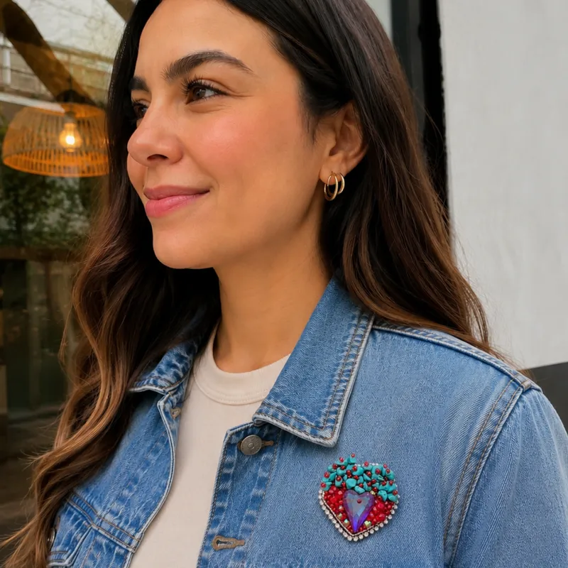 Prendedor Corazón