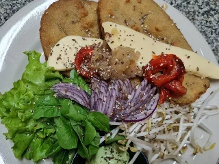Milanesa Veggie De Berenjena