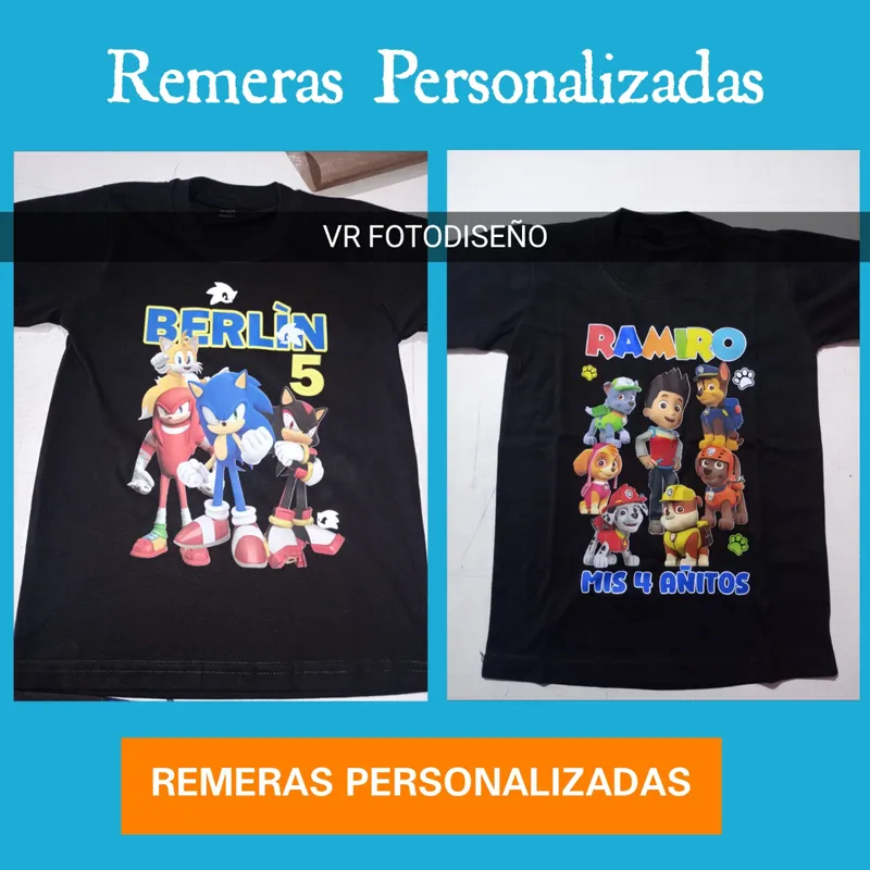 Remeras De Algodon