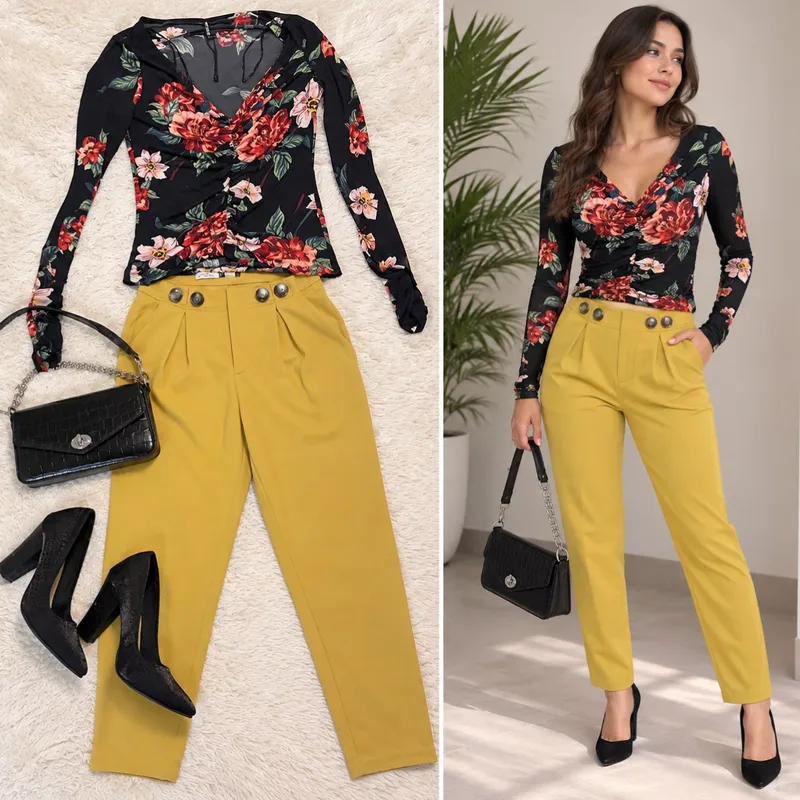 Outfit Juvenil Moderno, Con Prendas Seleccionadas