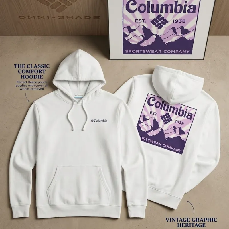 Sudadera Con Capucha Columbia Talla S