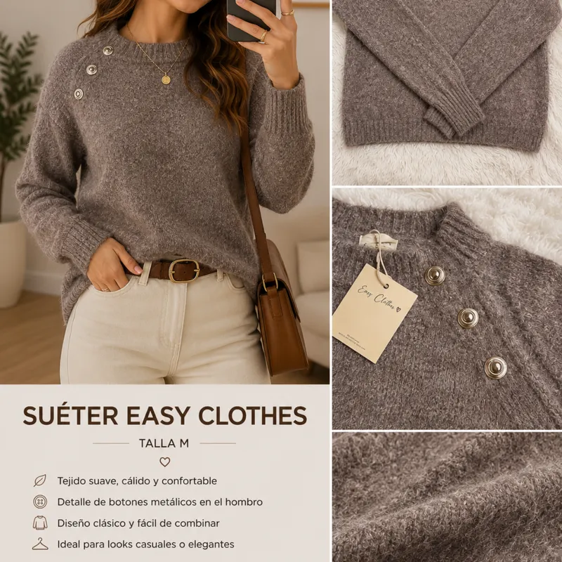 SuéTer Easy Clothes Café  Talla M