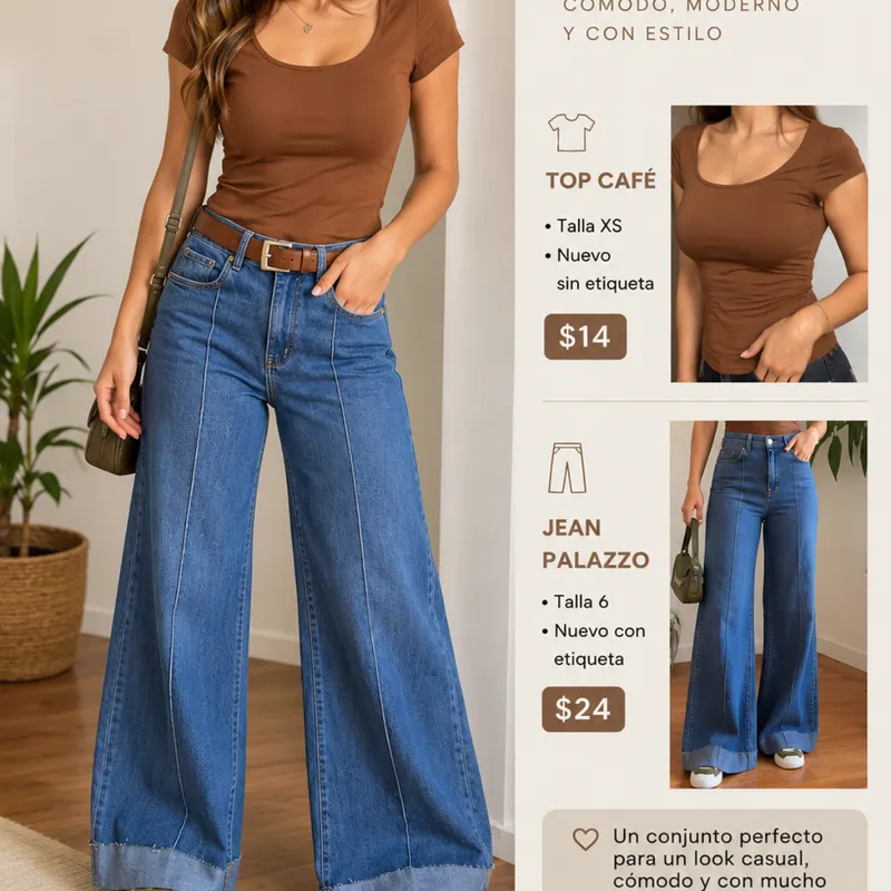 Outfit Ideal  Casual Y Con Estilo