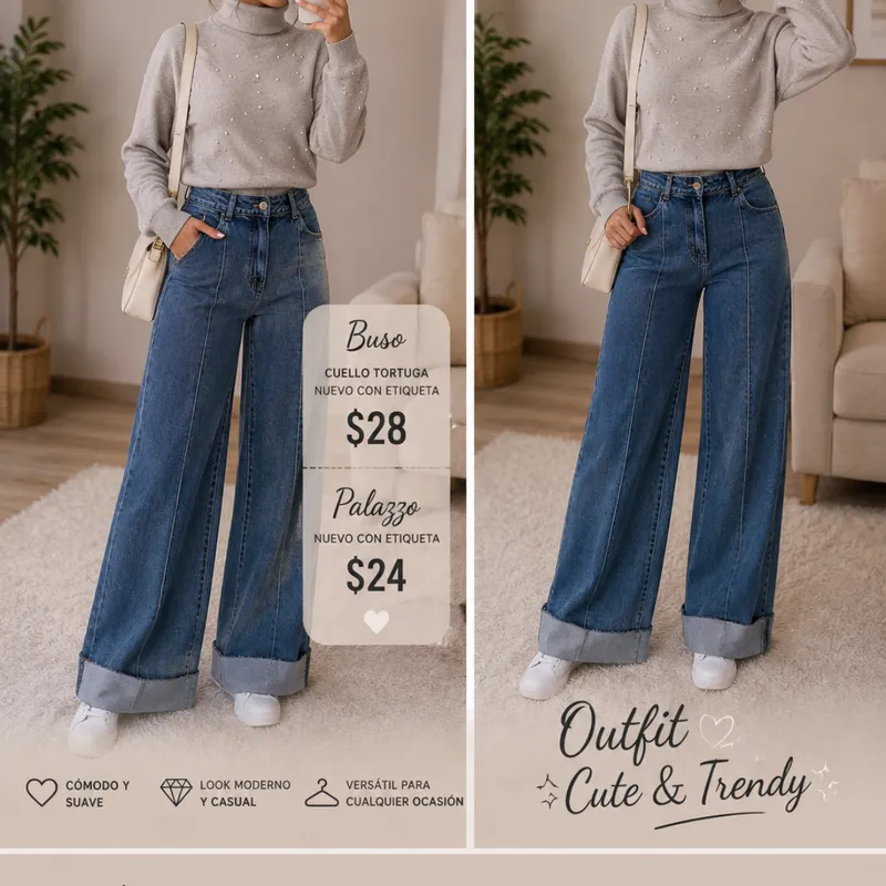 Outfit Cute & Trendy Elegancia Para Tu DíA A DíA