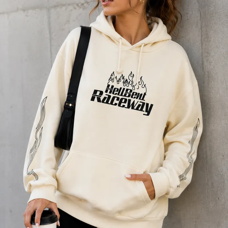 Hoodie Forever 21 Unisex Hellbent Raceway