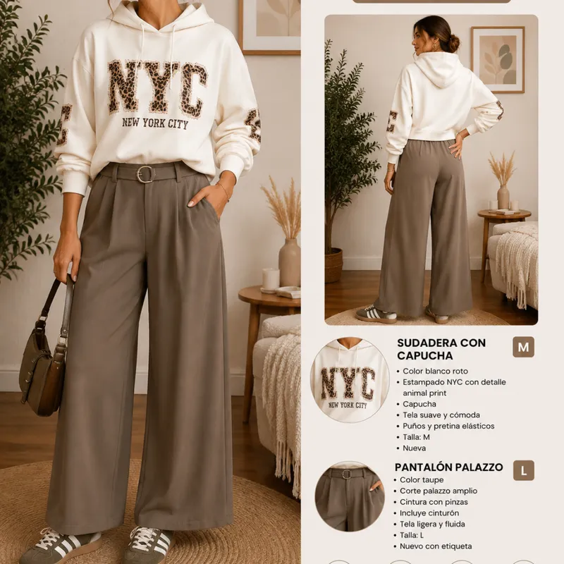 Casual & Moderno  Conjunto Completo
