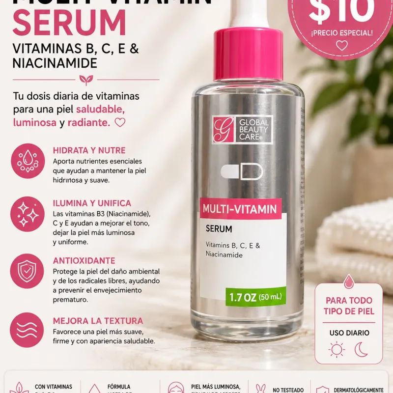 Global Beauty Care  Multi-Vitamin Serum