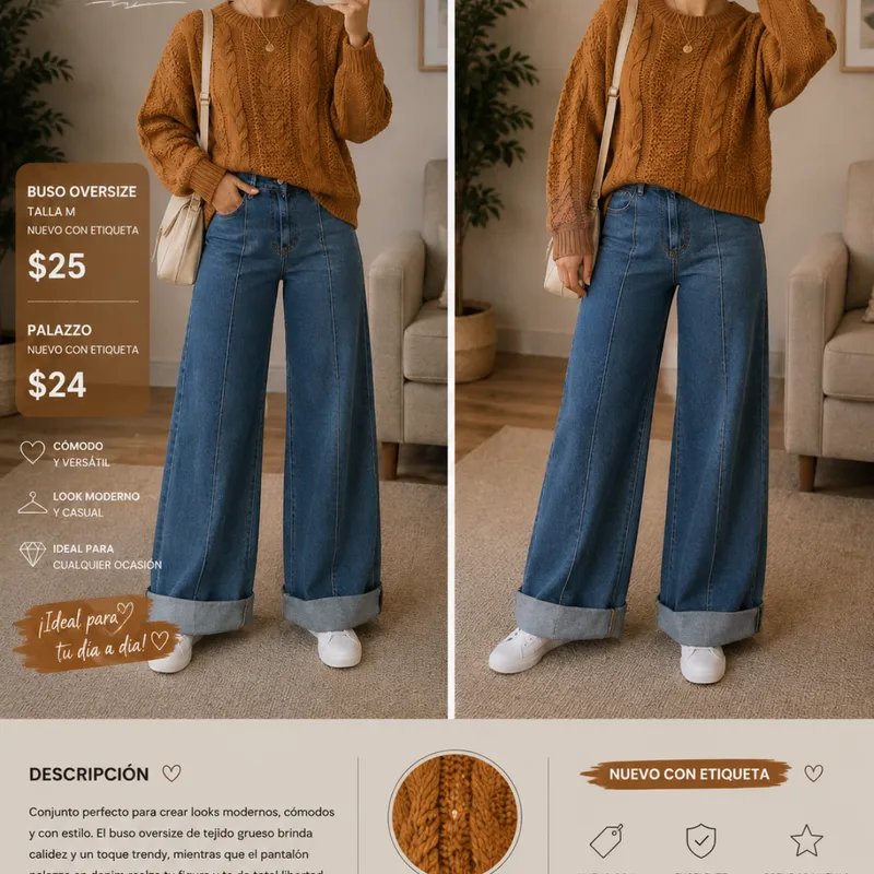 Outfit Oversize Trendy