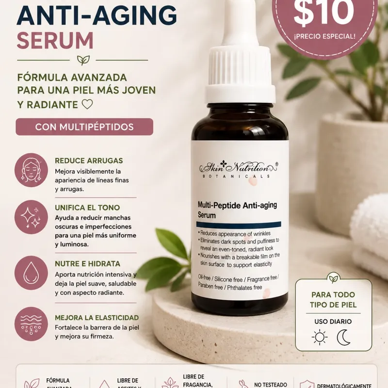 Skin Nutrition  Multi-Peptide Serum
