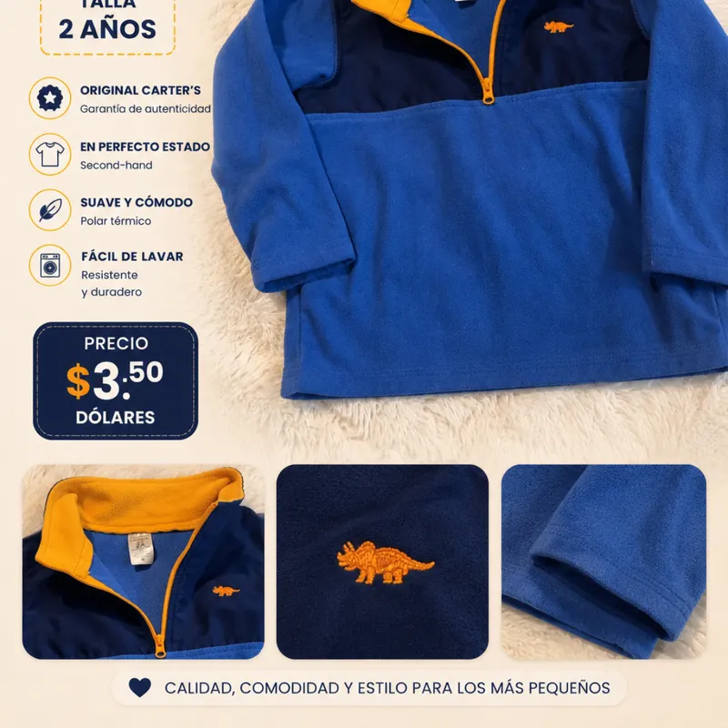Buzo Carters Original Para Niño  Talla 2 Años