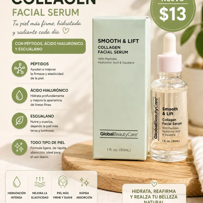Global Beauty Care  Collagen Facial Serum