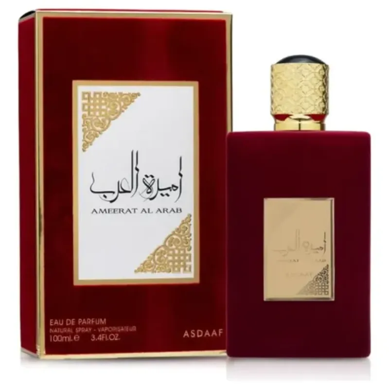 Lattafa Asdaaf Ameerat Al Arab Vermelho
