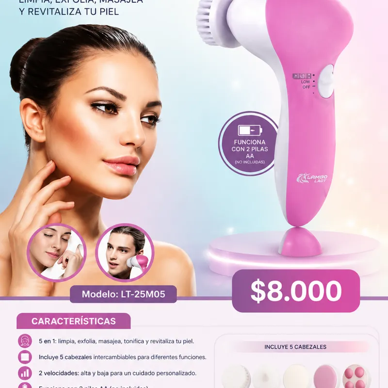 Masajeador Facial 5 En 1