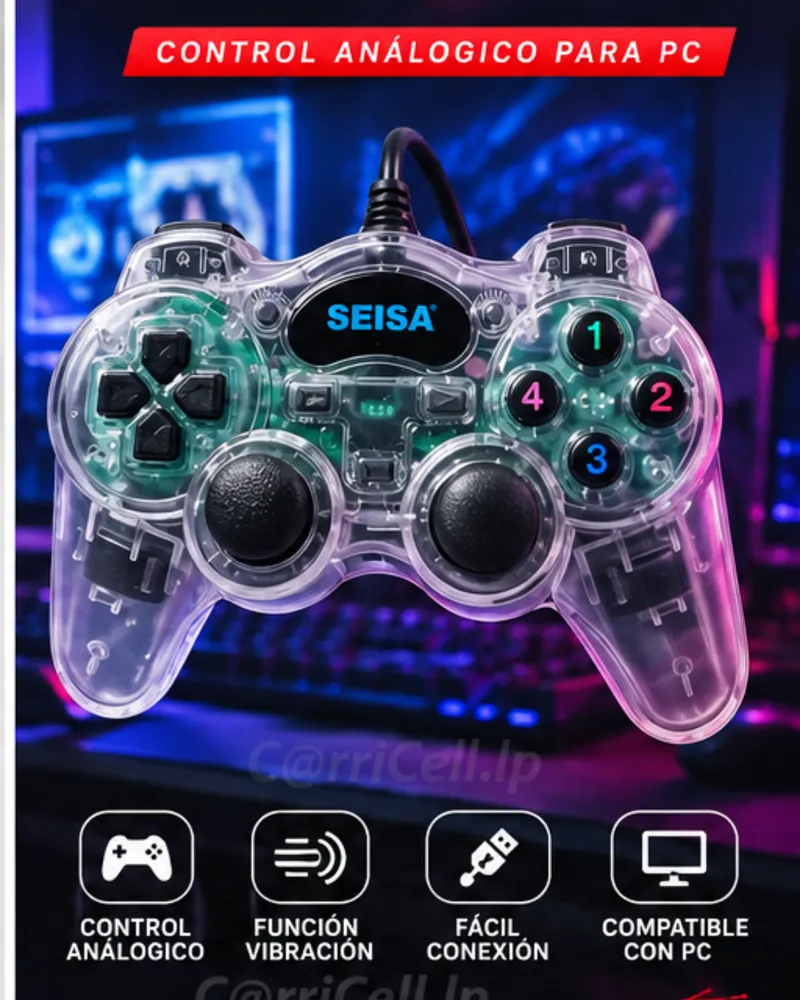 Joystick Pc Seisa Sj-703tm