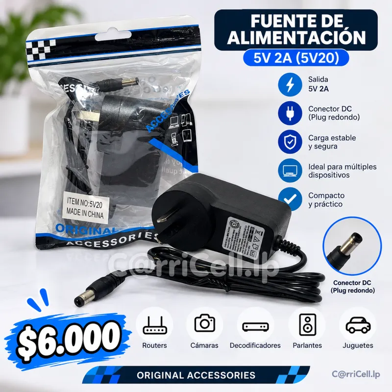 Fuente De Alimentación 5v 2a