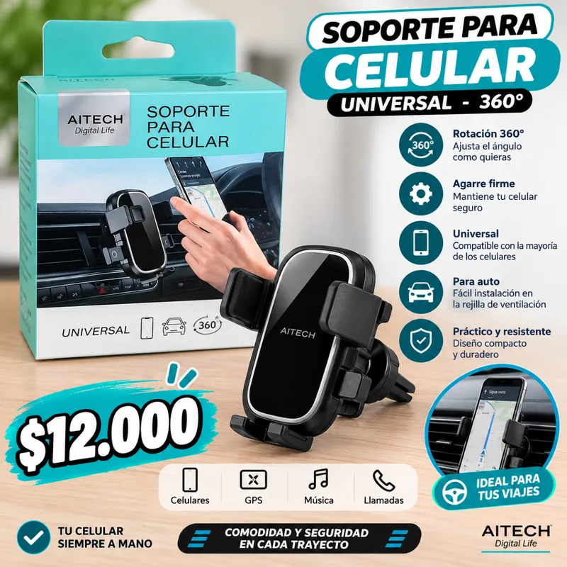 Soporte Universal Para Celular Aitech