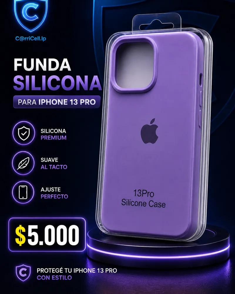 Funda Iphone 13 Pro Violeta