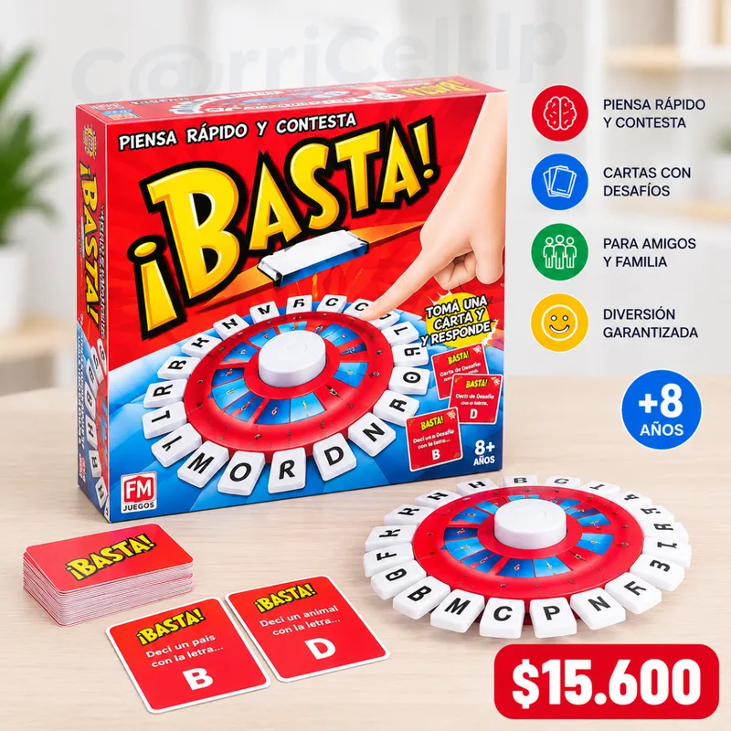 Basta!  Juego De Mesa .