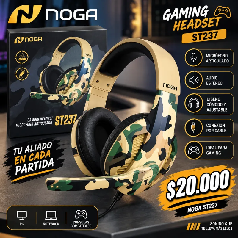 Noga St237 Gaming Headset