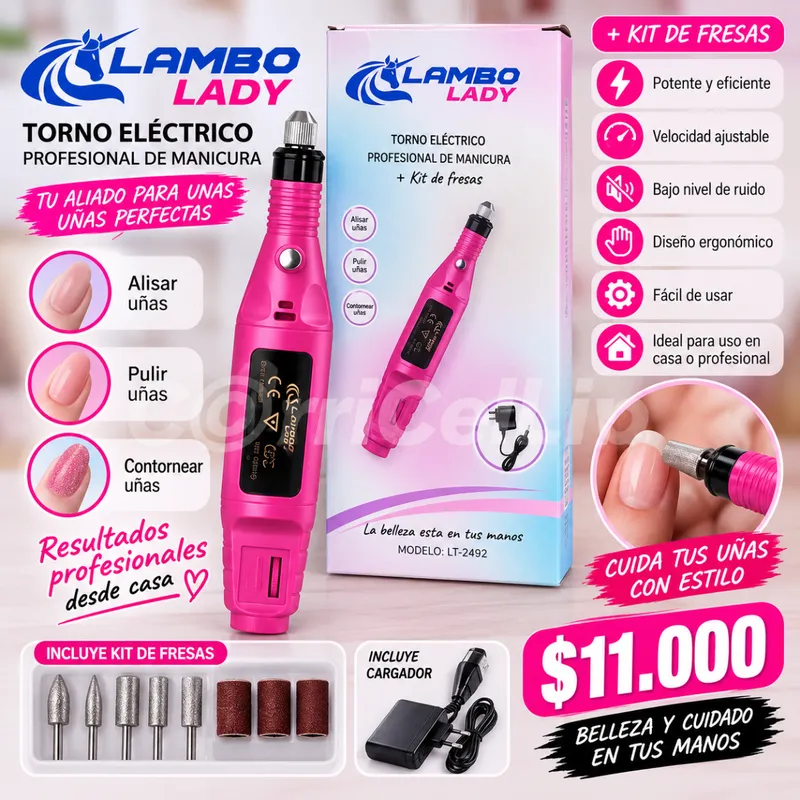 Torno EléCtrico Profesional Lambo Lady  Model