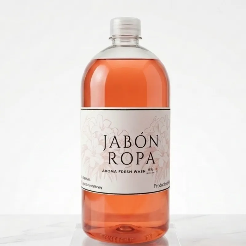 Jabón Líquido Con Suavizante Para Ropa 1 Litro