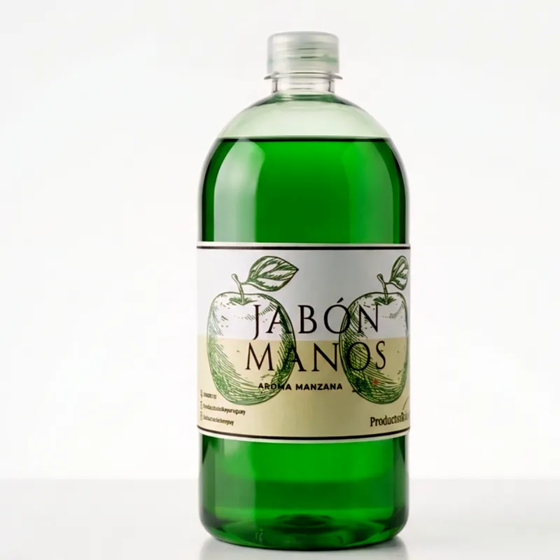 Jabón Manos Aroma Manzana 1 Litro