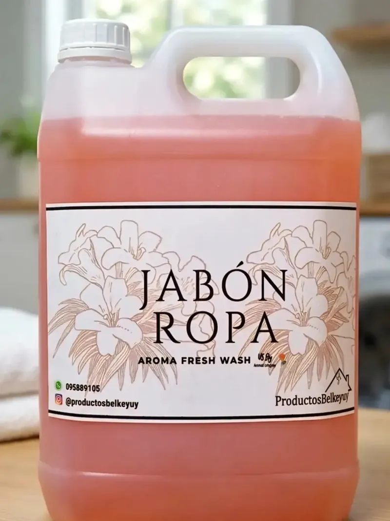 Jabón Con Suavizante Ropa 5 Litros