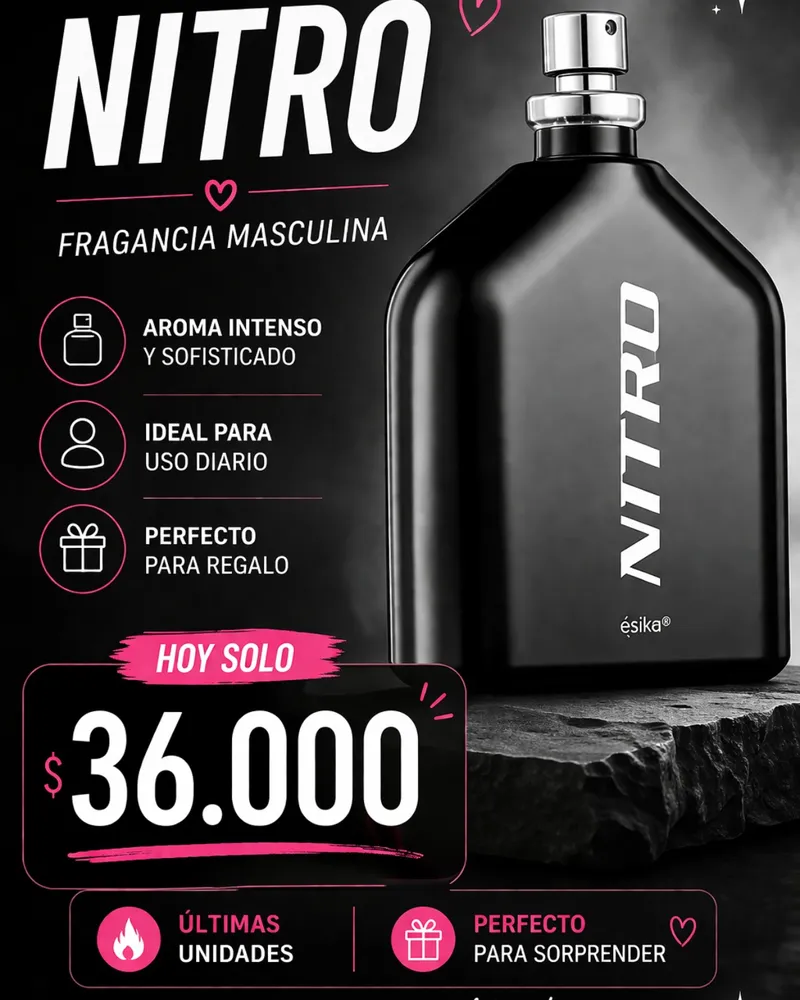 Perfume Nitro Negra
