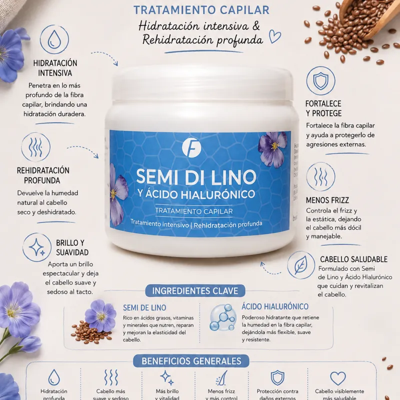 Baño De Crema Frilayp Semi Di Lino
